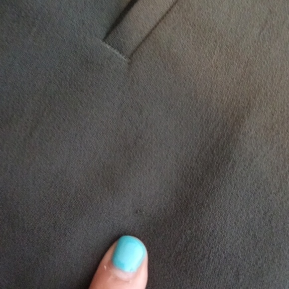 Wilfred Aritzia Crepe Tie Front Trousers Gray Busines Office Womens 4 - Picture 10 of 11